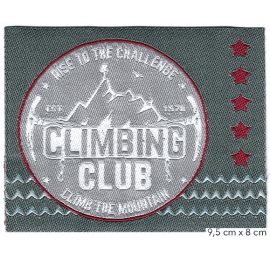Écusson Alpinisme Rock climbing club