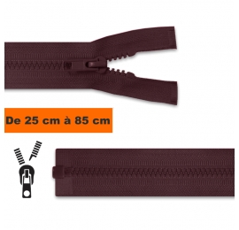 Zip Fermeture éclair adaptable 80 cm avec curseur réversible : :  Cuisine et Maison