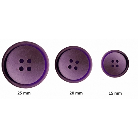 Bouton confection 4 trous Violet