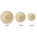 Bouton confection 4 trous Beige clair