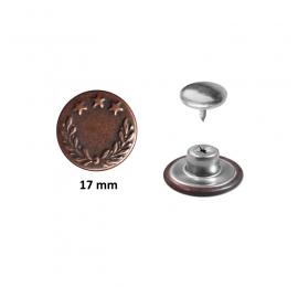 Bouton automatique Jean Bronze