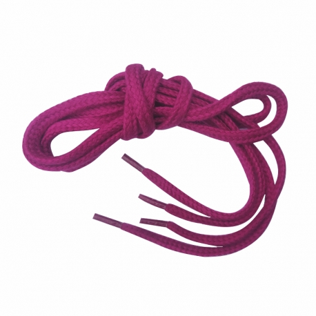 Lacets de sport rond de 60 à 210 cm Fuchsia