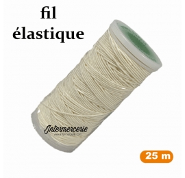 Fil à coudre élastique Ecru