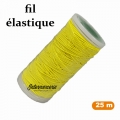 Fil à coudre élastique Jaune