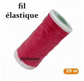 Fil à coudre élastique Fuchsia