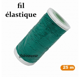 Fil à coudre élastique Vert