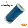 Fil à coudre élastique Bleu turquoise