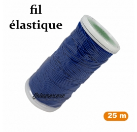 Fil à coudre élastique Bleu roy