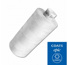 Fil polyester Coats Blanc