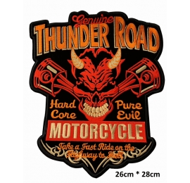 écusson Motorcycle Thunder Road