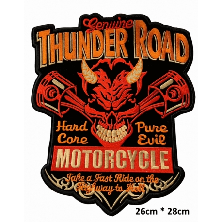 écussons Motorcycle Thunder Road