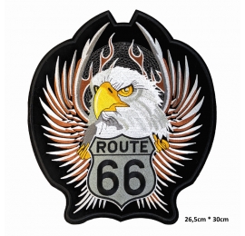 Écusson tête d'aigle route 66