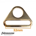Anneaux triangle pour sangle 32