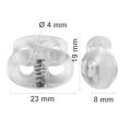 Bloc Cordon double GM 4 mm