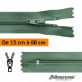 Fermeture Glycine, jupe, robe, pantalon 15 à 60 cm