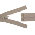 Fermeture séparable injecté beige foncé