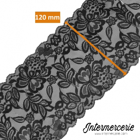 Dentelle nylon 120 mm Ecru