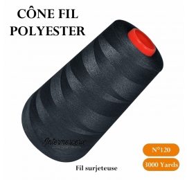 Cône 3000 yards polyester 71 Marine foncé