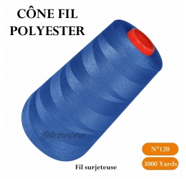 Cône 3000 yards 918 Bleu Roi