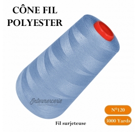 Cône 3000 yards 546 Bleu clair