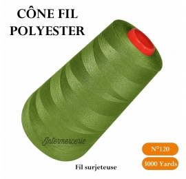 Cône 3000 yards 528 Vert Olive