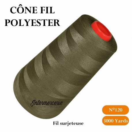 Cône 3000 yards 875 Vert ficus