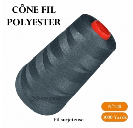 Cône 3000 yards 182 Gris foncé