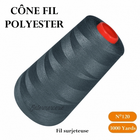 Cône 3000 yards 182 Gris foncé