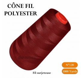 Cône 3000 yards 520 Rouge persan
