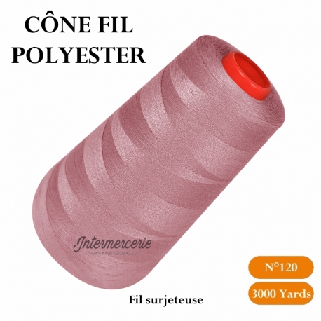 Cône 3000 yards 70 Vieux Rose