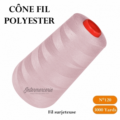 Cône 3000 yards 512 Rose