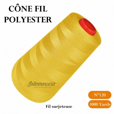 Cône 3000 yards 1 Jaune