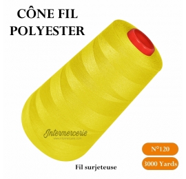 Cône 3000 yards 504 Jaune