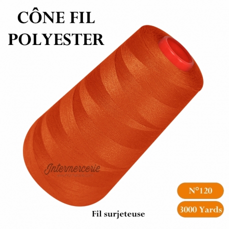 Cône 3000 yards 523 Jaune Orangé