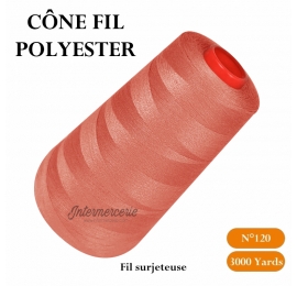 Cône 3000 yards 814 Rose gambas