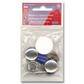 Bouton métallique à recouvrir de 11 à 38 mm