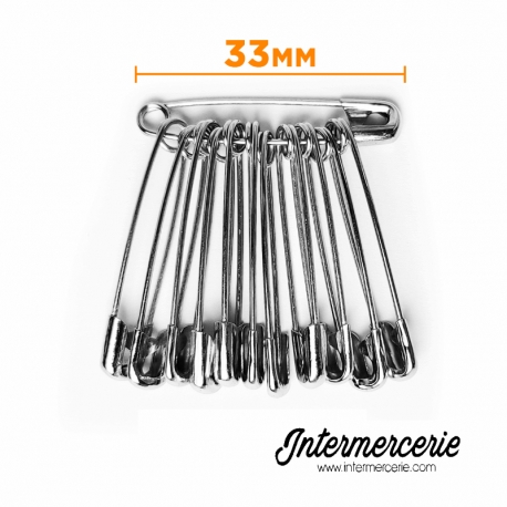 Epingles de sûreté 33mm 