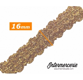 Galon doré 1,6 cm