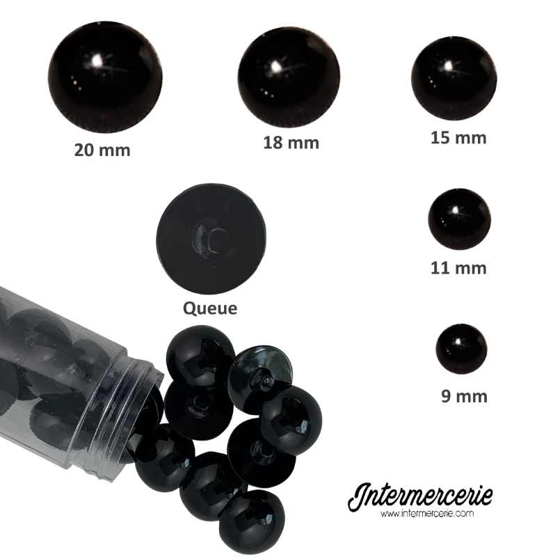 Bouton Ancien Demi-boule Peint Pour Mercerie - Modèle 2651, Occasion