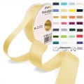 Ruban satin jaune pâle