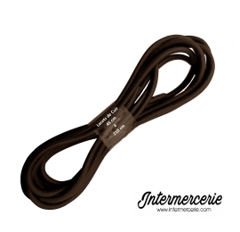 Paire de Lacets de cuir marron de 45 cm à 210 cm