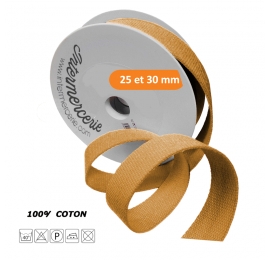 Sangle coton Havane