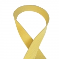 Sangle 30mm coton Jaune