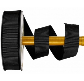 Gros Grain épais noir