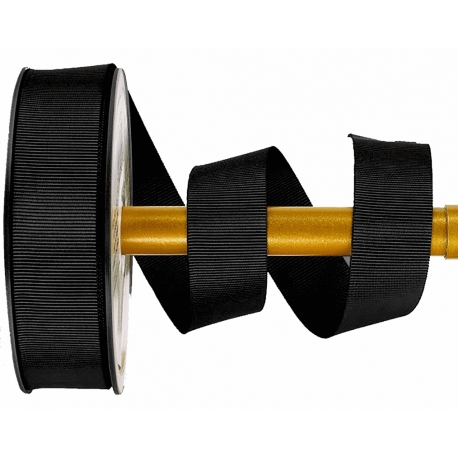 Gros Grain épais noir