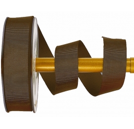 Ruban de gros grain Marron