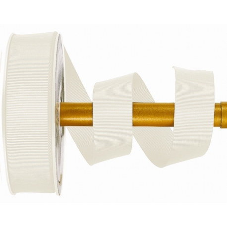 Gros Grain épais écru