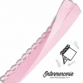 Biais picot pré-plié Rose pâle 