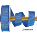 Ruban de 25 mm Gros grain Bleu Gitane