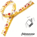 Biais dentelle liberty Jaune